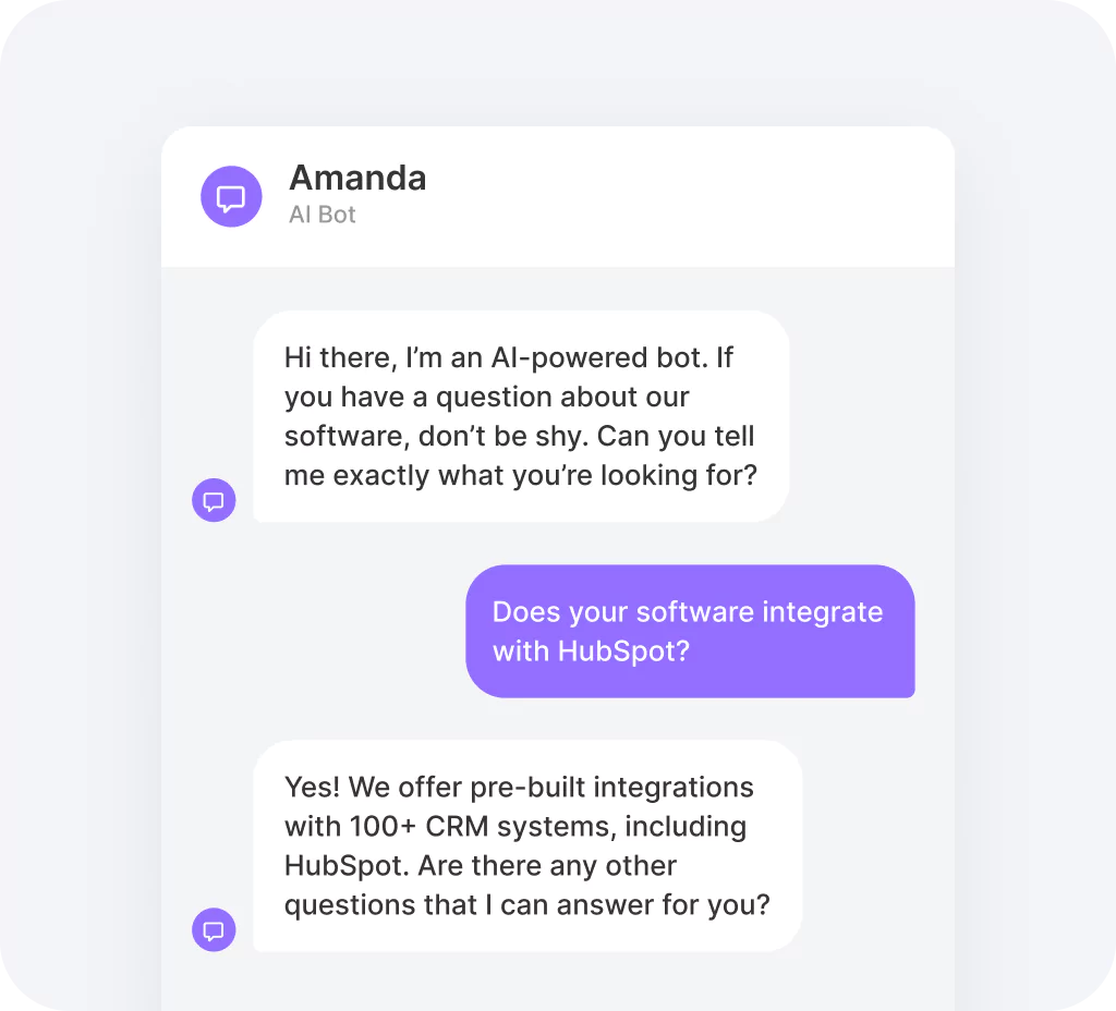 AI chatbot interface offering customers quick access to order-related options like order status, cancel order, and return request for efficient self-service.