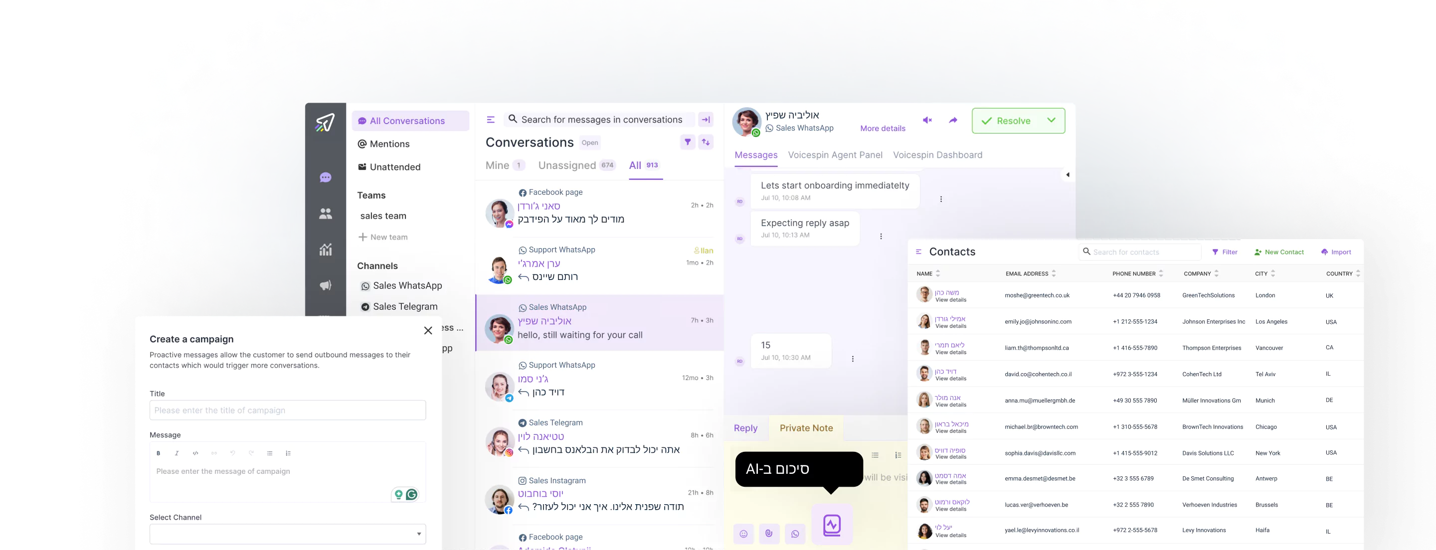 Omnichannel AI Messaging Platform