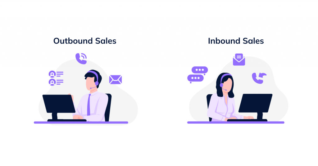 Outbound sales representative vs. inbound sales representative