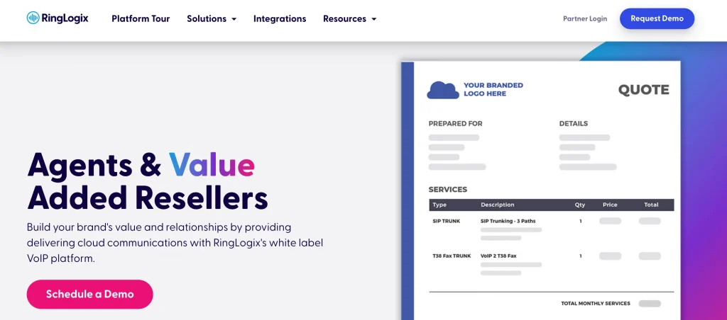 Ringlogix VoIP Reseller Partner Program