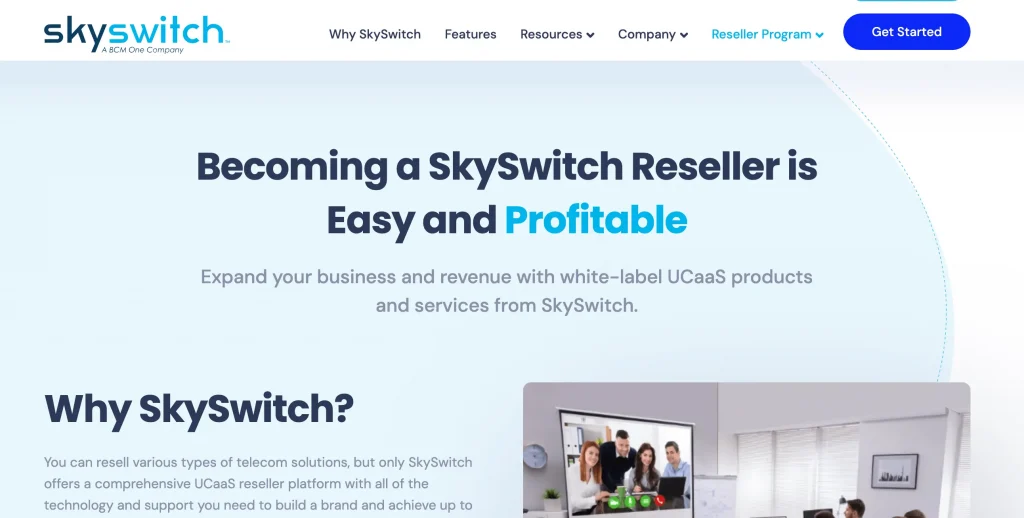 Skyswitch VoIP Reseller Program